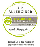 Für Allergiker | Qualitätsgeprüft durch den bayerischen Heilbäderverband e.V.